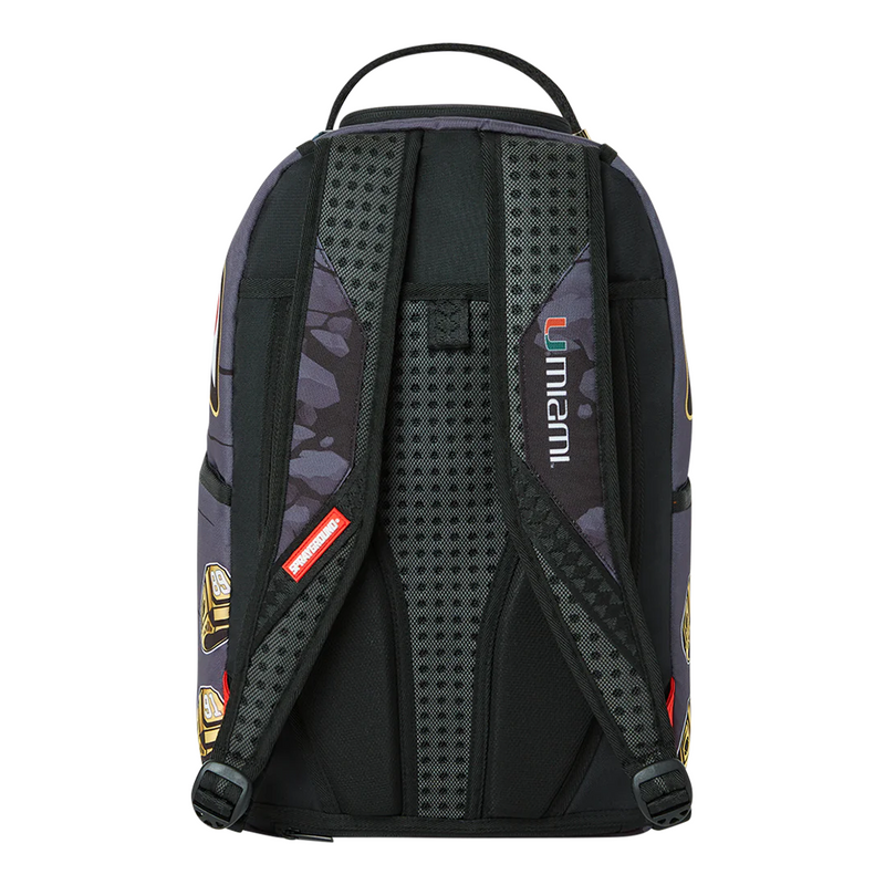 Sprayground Canes Muscle University Of Miami Backpack