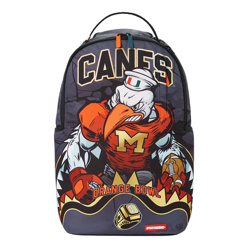 Sprayground Canes Muscle University Of Miami Backpack
