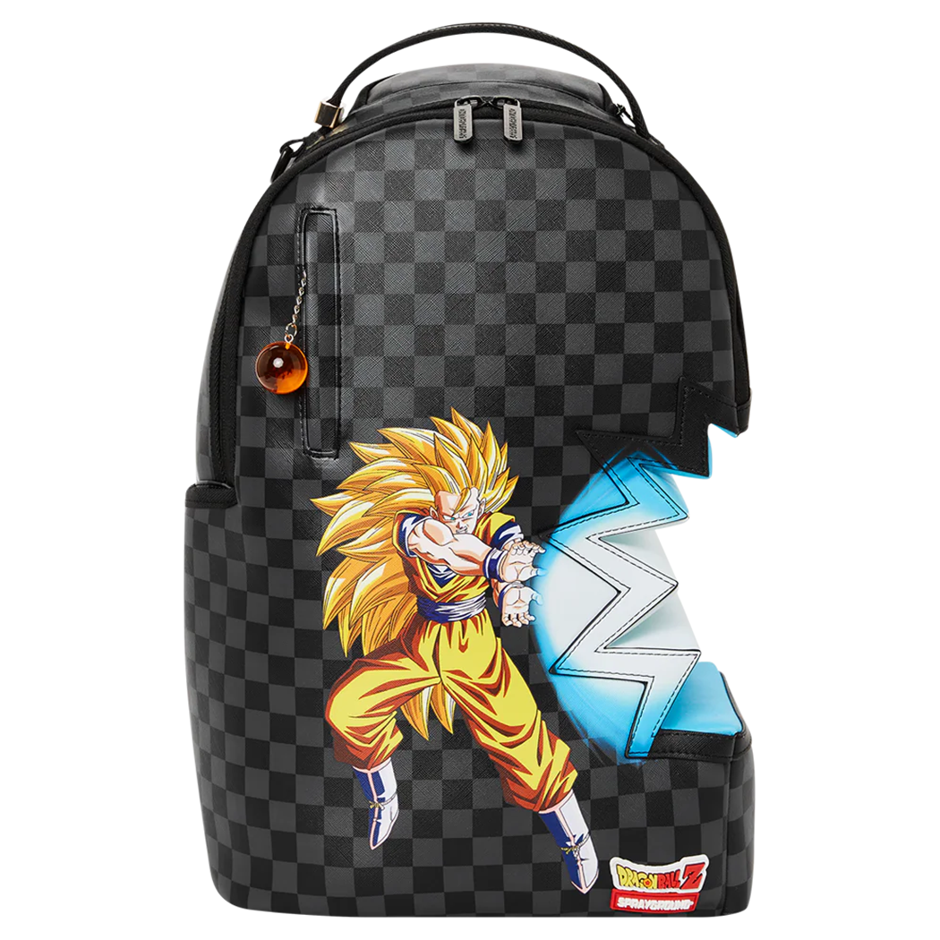 Sprayground Dragon Ball Z Kamehameha Shark Bite Backpack – Premier VII