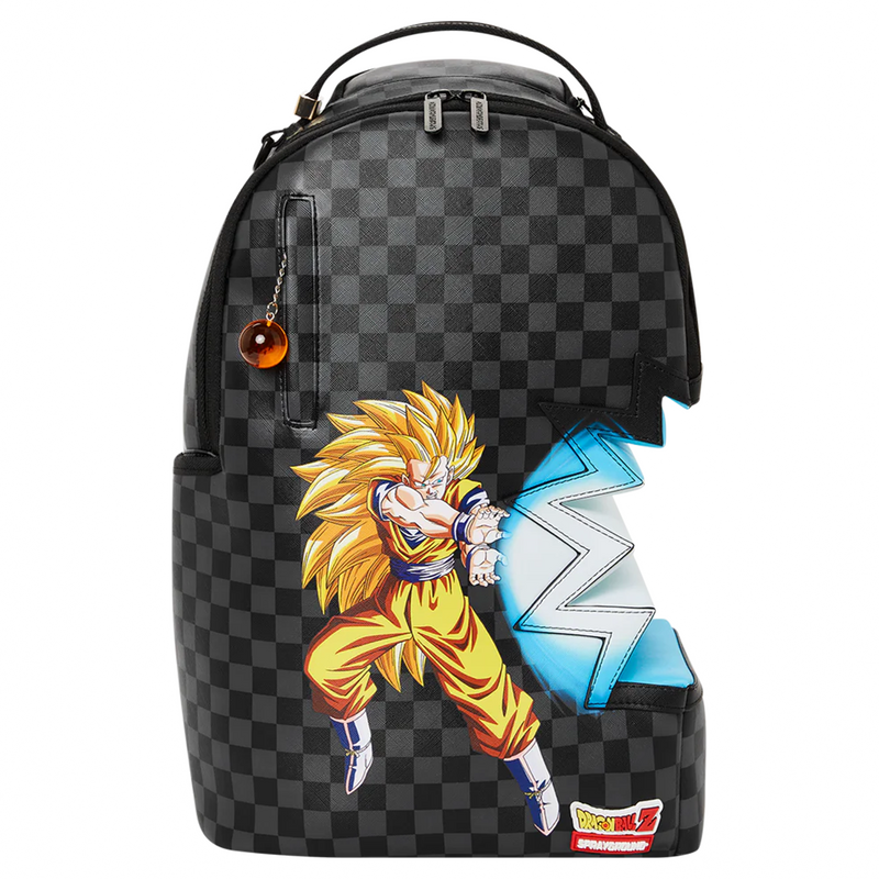 Sprayground Dragon Ball Z Kamehameha Shark Bite Backpack