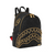 Sprayground Noir Quilt Gold Chain Shark Savage Backpack