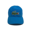 Lacoste Big Croc Garbadine Hat Plane Blue Front