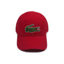 Lacoste Big Croc Garbadine Hat Red Front