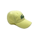 Lacoste Big Croc Garbadine Hat Yellow