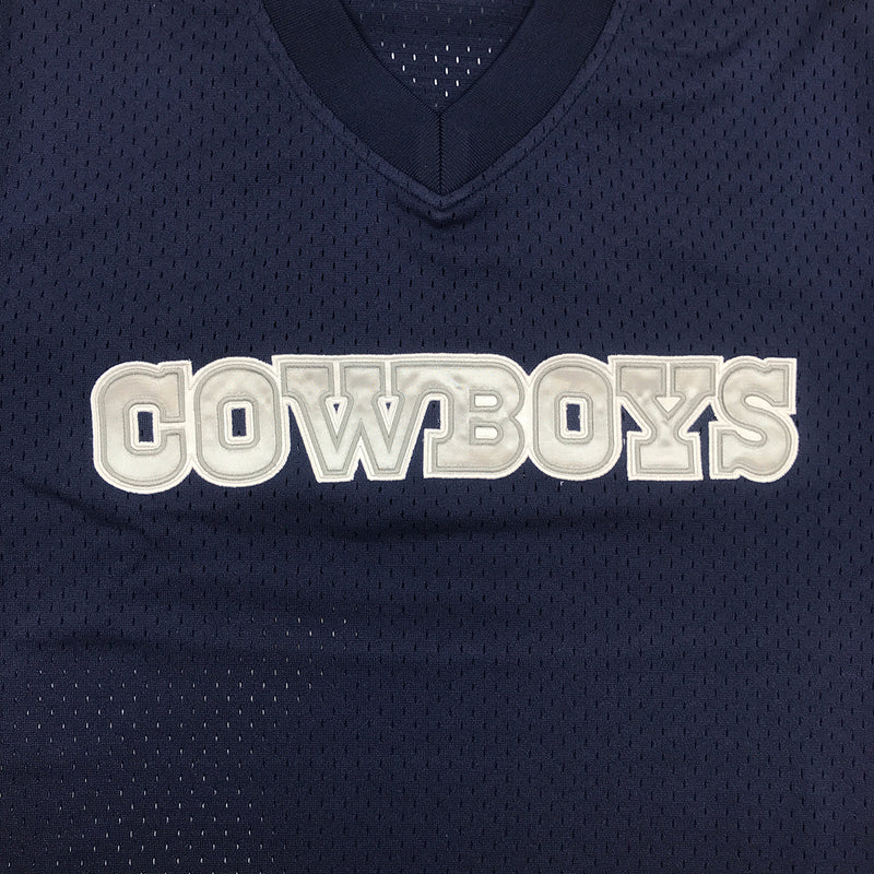 Mitchell & Ness Dallas Cowboys Mesh Jersey Logo Navy Blue