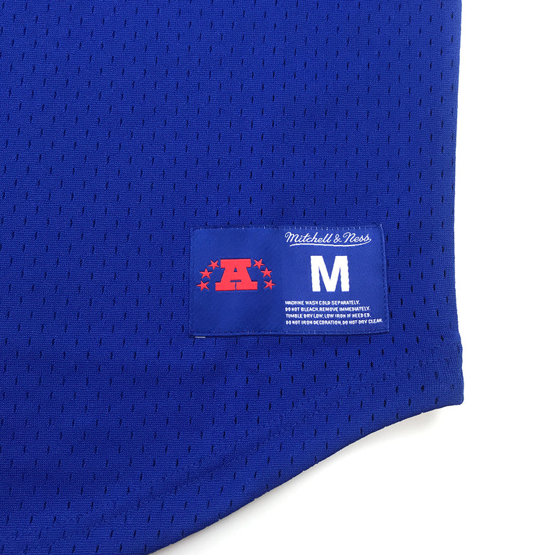 Mitchell & Ness New England Patriots Mesh Jersey Trademark Blue