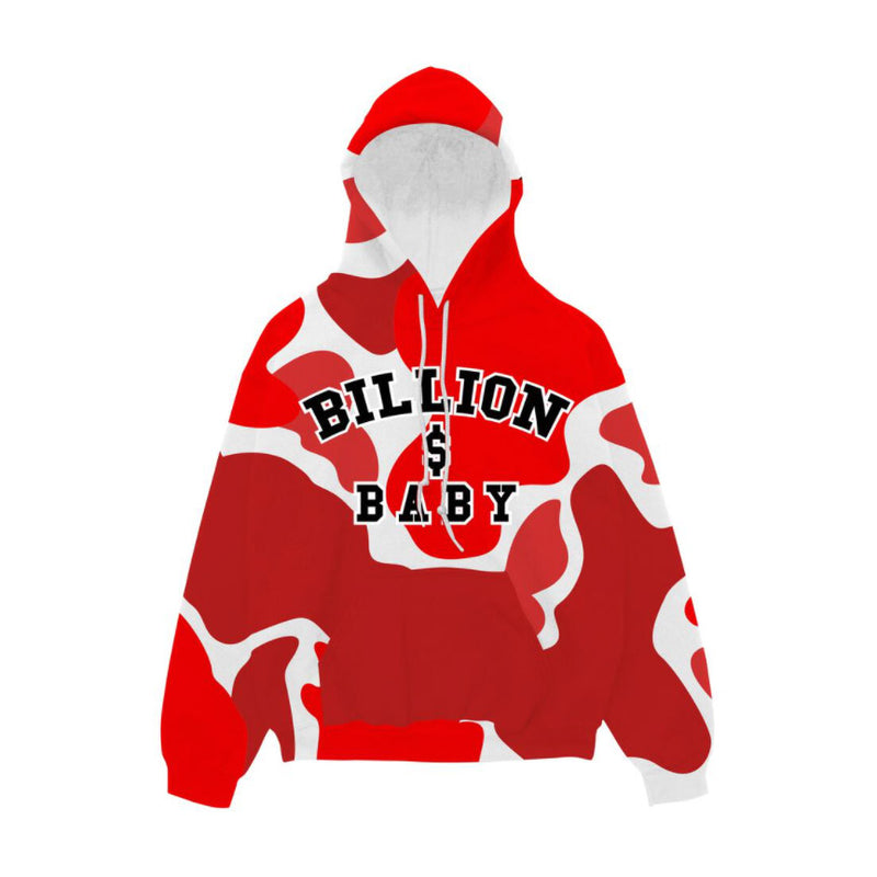 Billion Dollar Baby Men's Camo All Over Print Hoodie