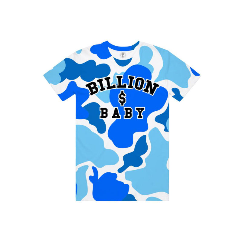 Billion Dollar Baby Men's Camo All Over Print T-shirt