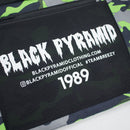 Black Pyramid Camo Splinter Military Vest Green Artwork
