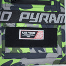 Black Pyramid Camo Splinter Military Vest Green Logo
