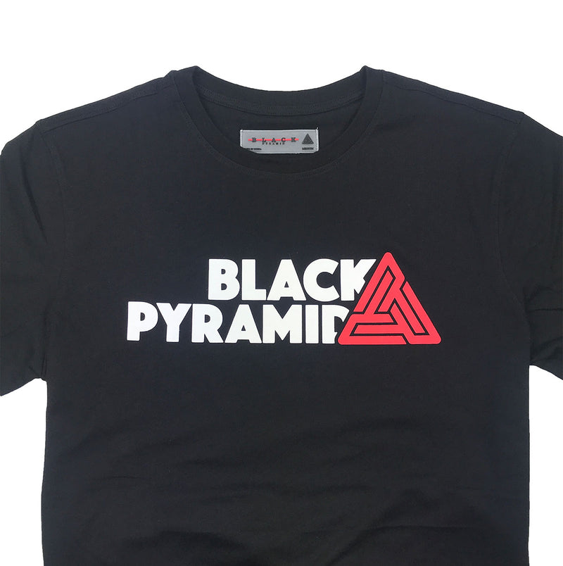 Black Pyramid Short Sleeved T-Shirt - PremierVII