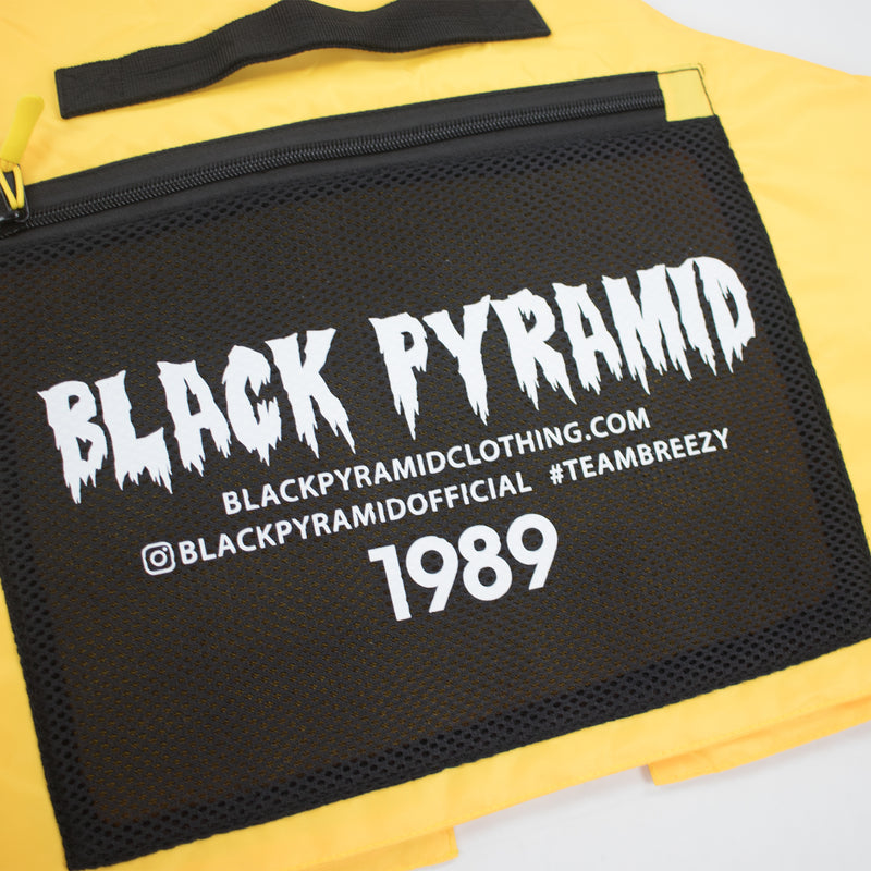 Black Pyramid Splinter Solid Military Vest Yellow Artwork