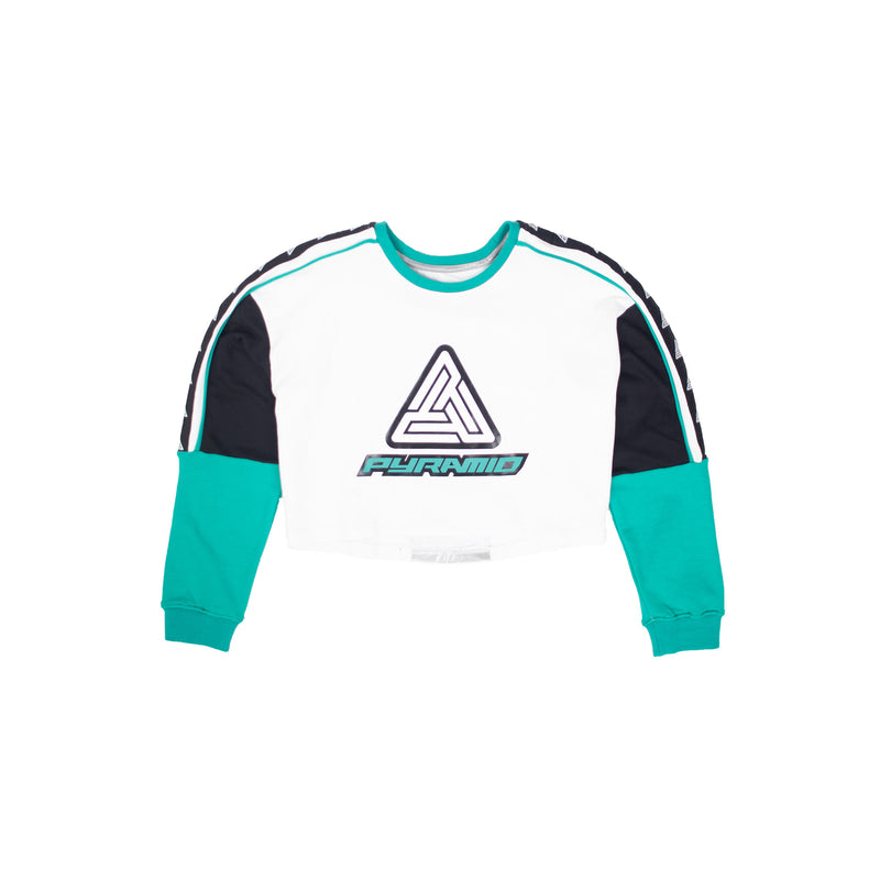 Black Pyramid Women's Color Blocked Logo Sweatshirt - PremierVII