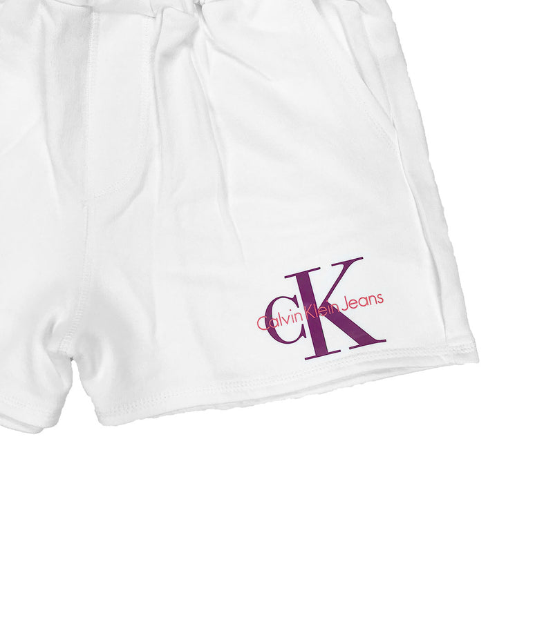 Calvin Klein Women's Monogram Logo Terry Shorts - PremierVII