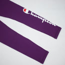 Champion Life Women's Vertical Logo Tights Venetian Purple Bottoms