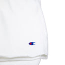 Champion Men's Reverse Weave Cut Off Shorts White Logo