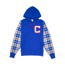 Champion Men's Reverse Weave Plaid Pullover Hoodie Surf The Web