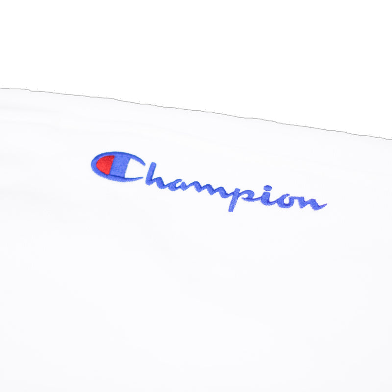 Champion Men's Reverse Weave Shift Joggers White Logo