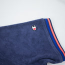 Men's Terry Cloth Short Sleeved Tee Imperial Indigo Logo