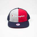 Champion Reverse Weave Color Blocked Script Baseball Hat - PremierVII