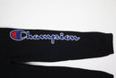 Champion Reverse Weave Super Fleece 3.0 Overalls Black Script Screen Print