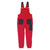 Champion Reverse Weave Super Fleece 3.0 Overalls Scarlet & Black Back