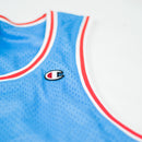 Champion Women's Mesh Cropped Tank Active Blue Patch