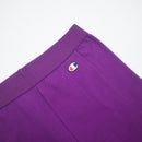 Champion Women's High Waist Streetwear Bike Shorts Venetian Purple Logo