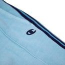 Champion Women's Vintage Dye Fleece Track Pants Cornflower Teal Logo