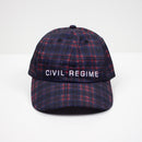 Civil Regime 99 Core Plaid Hat Front