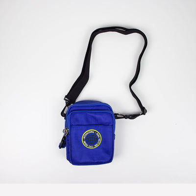 Civil Regime Global Crossbody Bag Blue Strap