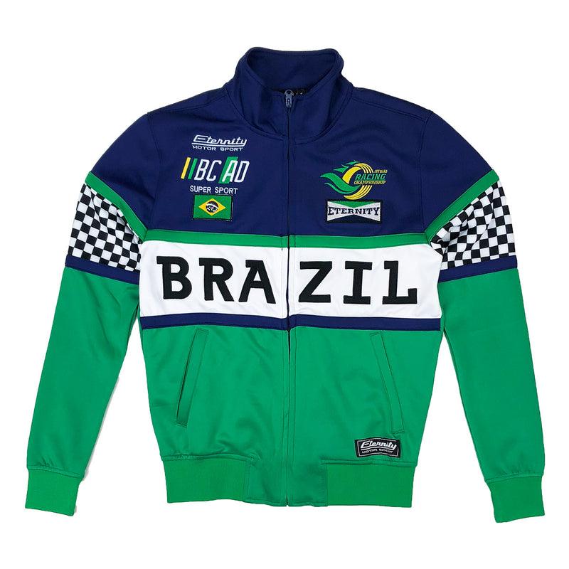 Eternity BC / AD Brazil Moto Track jacket Green
