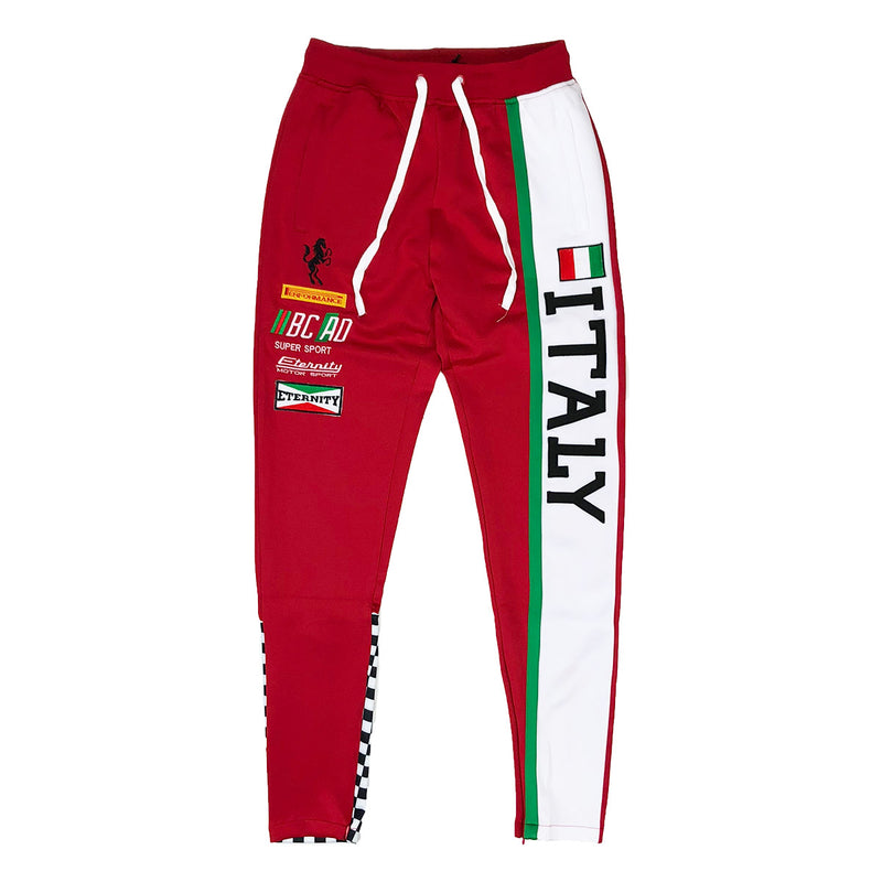 Eternity BC / AD Italy Moto Track Pants Red