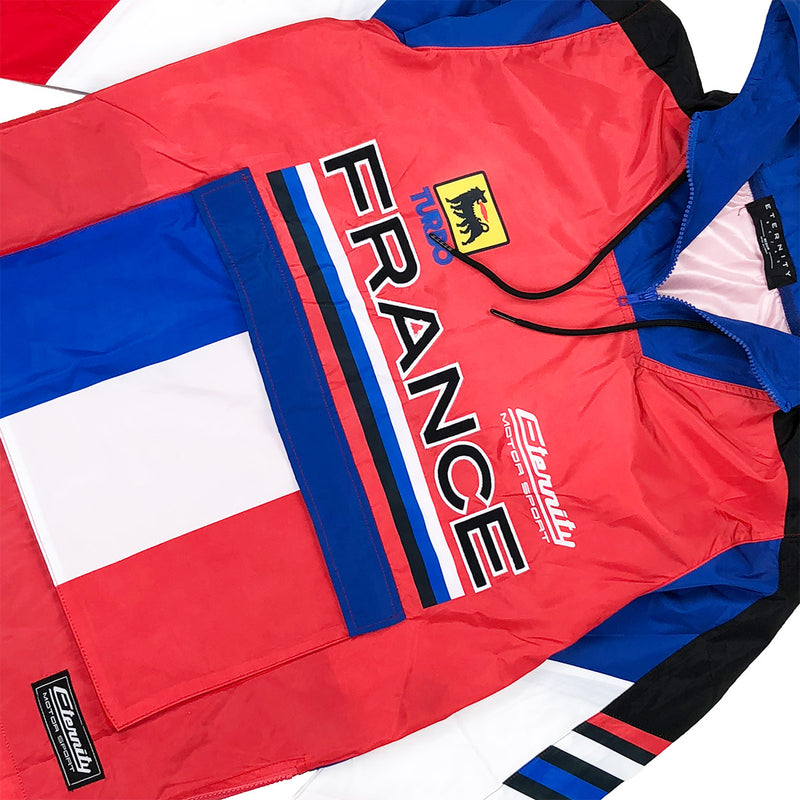 Eternity BC / AD France Racing Windbreaker Red Front
