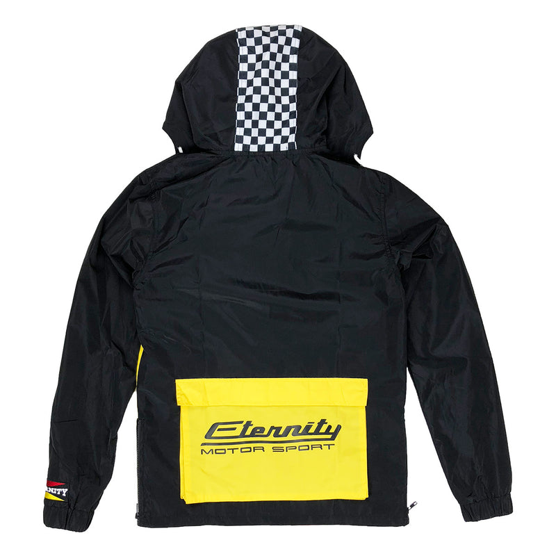 Eternity BC / AD Germany Moto Windbreaker Black Back