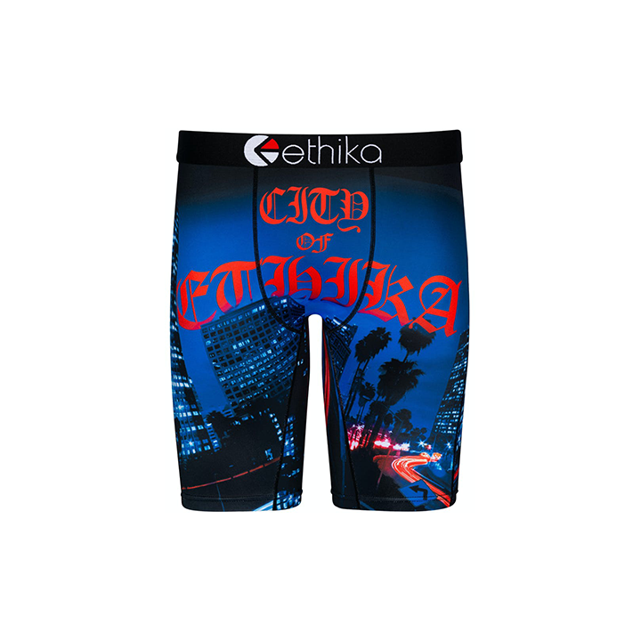 Ethika Mens Staple Boxer Briefs | 2-Pack Ayy Wool/Space Trippin - S