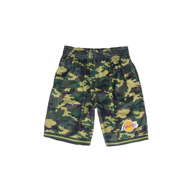Mitchell & Ness Los Angeles Lakers Camo Mesh Shorts