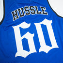 Headgear Classics Nipsey Hussle Victory Lap Basketball Jersey Blue Patches