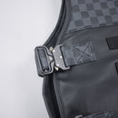 Hudson Outerwear Men's Lux Checkered Vest Black Buckle Closed