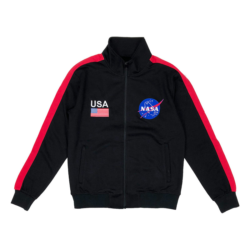 Hudson Outerwear NASA Track Jacket Black
