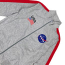 Hudson Outerwear NASA Track Jacket Grey Front