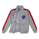Hudson Outerwear NASA Track Jacket Grey Opened