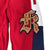 Iro-Ochi Emperor's Club Fleece Pants Crimson Artwork