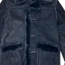 Jordan Craig Denali Shearling Jacket Black Buttons