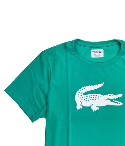 Lacoste Big Tonal Croc Printed T-Shirt Neckline