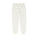 Lacoste Men's LIVE All Over Print Sweatpants Cream Back