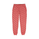 Lacoste Men's LIVE All Over Print Sweatpants Earth Tone Pink