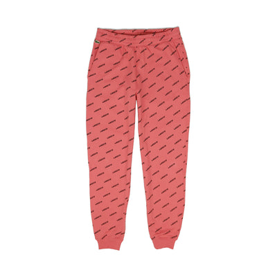 Lacoste Men's LIVE All Over Print Sweatpants Earth Tone Pink