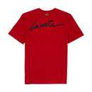 Lacoste Live Crew Neck Signature Jersey T-Shirt Back