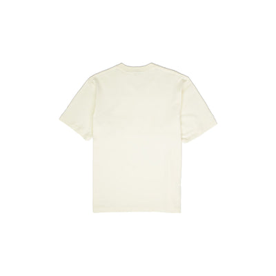 Lacoste Men's Crew Neck Cotton T-Shirt Cream Back